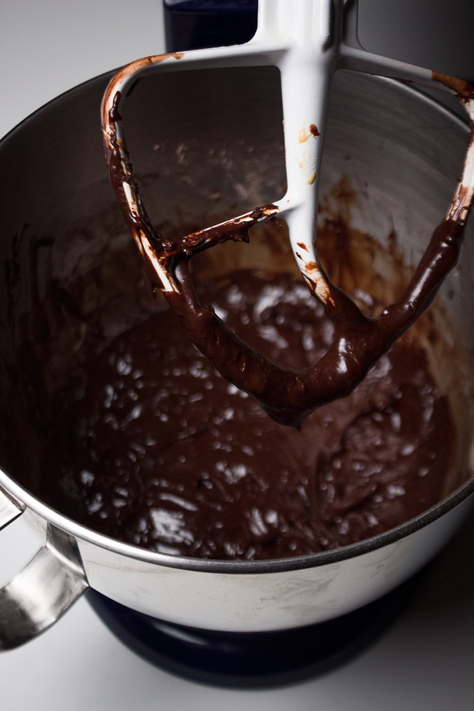 Paleo Skillet Brookie in a Mixer